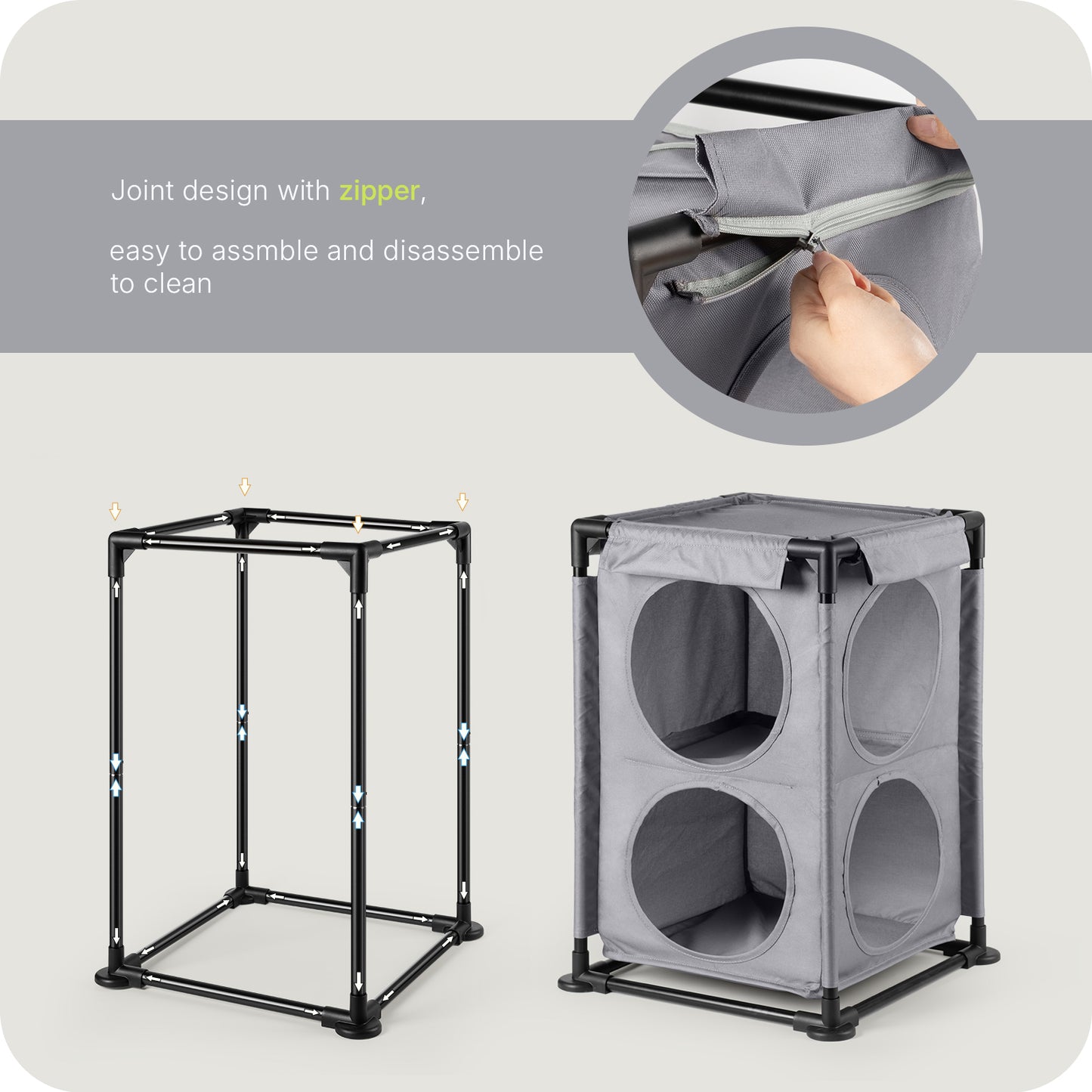 2-Level Cat House&Condo