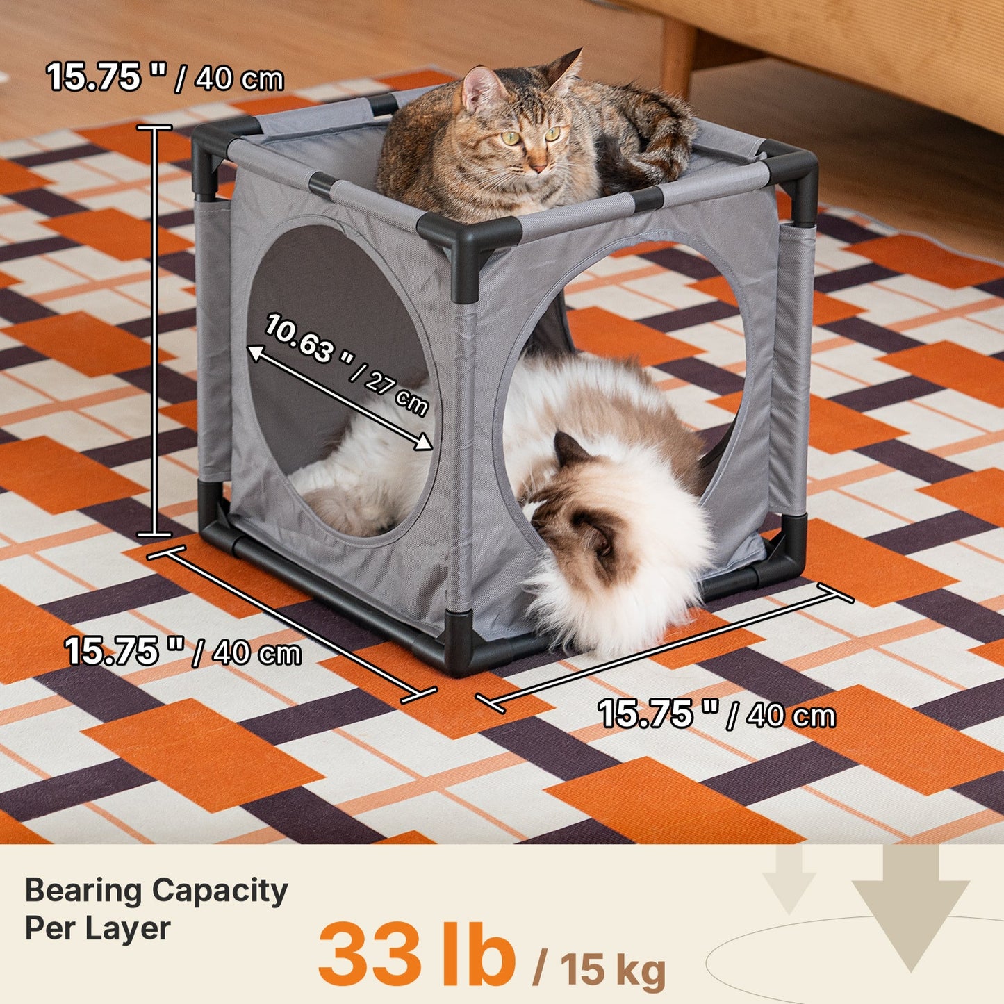 Expandable Kitty House