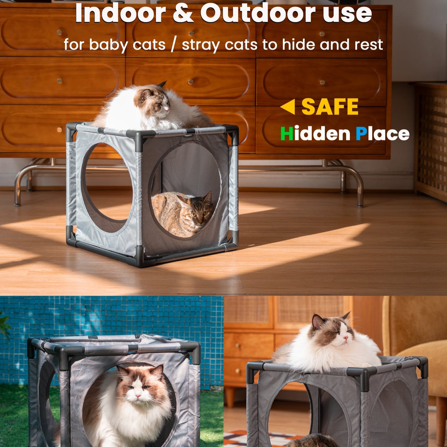 Expandable Kitty House