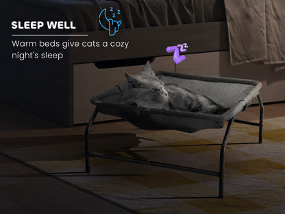 Gray Square Pet Bed [Large]